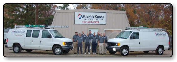 Atlantic Coast Heating and Cooling - Serving All of Hampton Roads